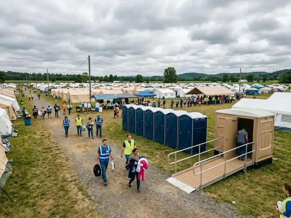 disaster-relief-camp-restrooms-010 — frequently asked questions, Dumpster & Portable Bathrooms Rental in Mission Canyon, CA